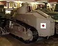 Automitrailleuse à chenilles Renault FT modèle 1917.