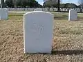 Tombe d'un soldat prisonnier de guerre japonais.