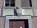 Details de l'entrée de la paroisse de Fuencarral