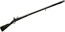Fusil d'infanterie modèle 1877 dit Charleville avec une platine à silex