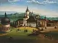 Le monastère au milieu du XIXe&nbsp;siècle