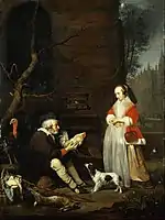 L'Oiseleur, vers 1662Gemäldegalerie Alte Meister, Dresde