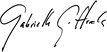 Signature de Gabrielle Giffords