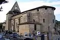 Vue sud-est de l'église Saint-Martin, le chevet (sept.&nbsp;2011)