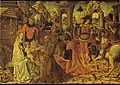 Adoration des rois mages, par Galasso Galassi (seconde moitié du XVe siècle)
