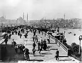 Vue sur le pont de Galata.