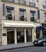 Galerie d'Art Saint-Honoré au no 69.