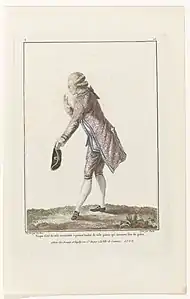Fraque d'été de toile vermicelée, planche 113
