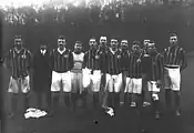 Le Gallia-Club le 6 janvier 1910 à la Faisanderie, à Saint-Cloud.
