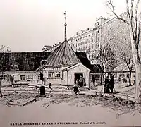 L'ancienne Sankt Johannes kyrka, Stockholm (sv)
