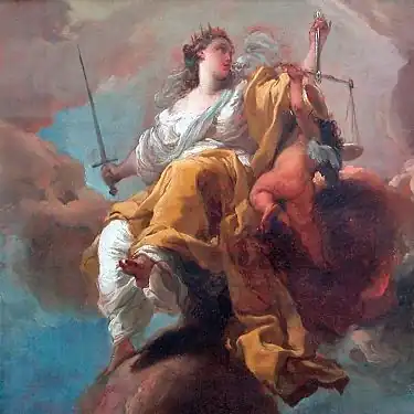 Allégorie de la Justice, musée du Louvre.