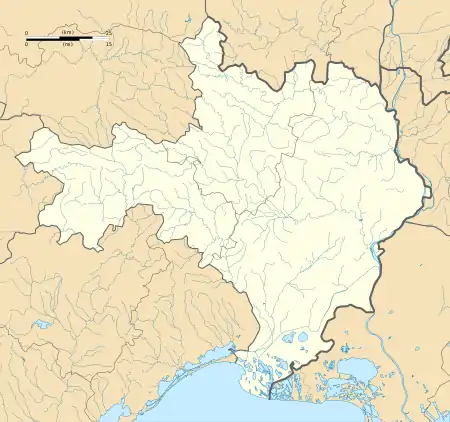 (Voir situation sur carte : Gard)