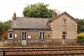 L'ancien bâtiment de la Gare de Brandérion.