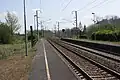 Quais et voies vus en direction de Saint-Brieuc.