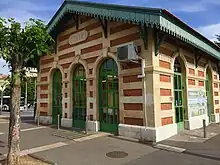 Ancien bâtiment du buffet