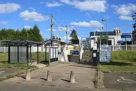 Accès ouest.