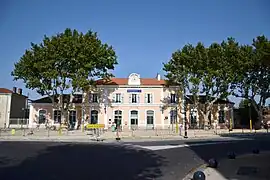 Vue de la gare SNCF