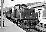Gare de Divonne-les-Bains, 1962