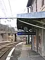 Gare de Collonges - Fort-l'Écluse station (assez loin des deux).