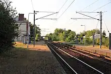 Vue des quais en direction de Gisors.