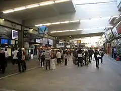 Le quai transversal de la zone « Porte Océane ».