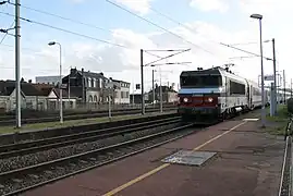 Passage d'un Corail Intercités Paris – Le Havre.