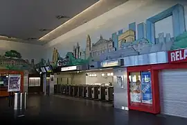 Hall de la gare.