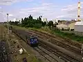 Passage d'un TER à hauteur de la gare.