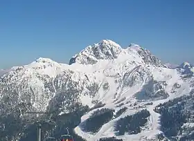 Vue de l'ouest.