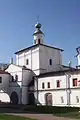 Porte sainte et église de l'Exaltation-de la-Croix