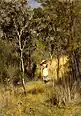 Frederick McCubbin, Gathering Mistletoe, 1886