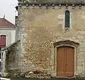 Façade : partie gauche (XVIIe&nbsp;siècle)