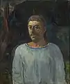 Paul Gauguin, Autoportrait près du Golgotha, 1896
