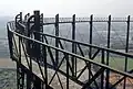 Au sommet du gazomètre no&nbsp;9 depuis la dernière passerelle.