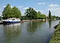 Le canal de Briare et l'étang de la Gazonne