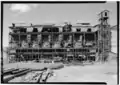 Alignement de fours de MacDougal désaffectés, à la Tooele Smelter, une usine d'extraction de zinc à Tooele, dans l'Utah, en 1968.