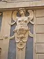Détails de la façade.