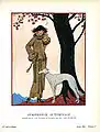 La Gazette no 9, illustration de George Barbier.