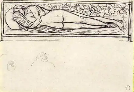 La Conception (1894), musée des Beaux-Arts de Quimper.