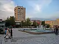 La place piétonne Gueorgui Izmirliev