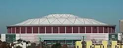 Vue extérieure du Georgia Dome