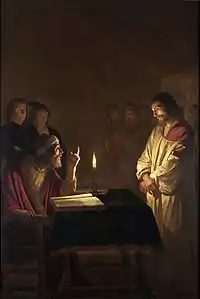 Le Christ devant le grand prêtre, vers 1617, Londres, National Gallery.