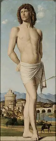 Saint Sébastien.