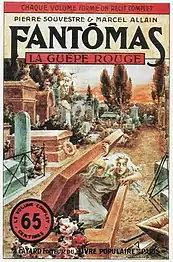 Lady Beltham sort de son cercueil (couverture du 19e&nbsp;volume).
