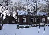 Le musée en hiver.
