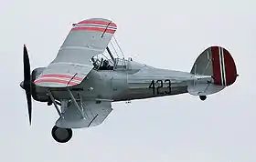 Vue de l'avion.