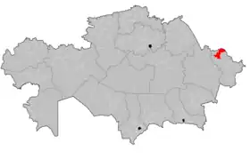 Localisation de District de Glubokoe