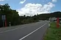 La route traversant la commune de O Carballiño.