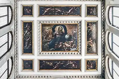 Dieu le Père et des anges, église San Giovanni Crisostomo.