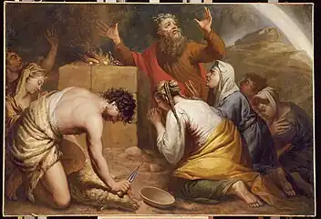 Elias van Nijmegen (en), Le Sacrifice de Noé, 1731.